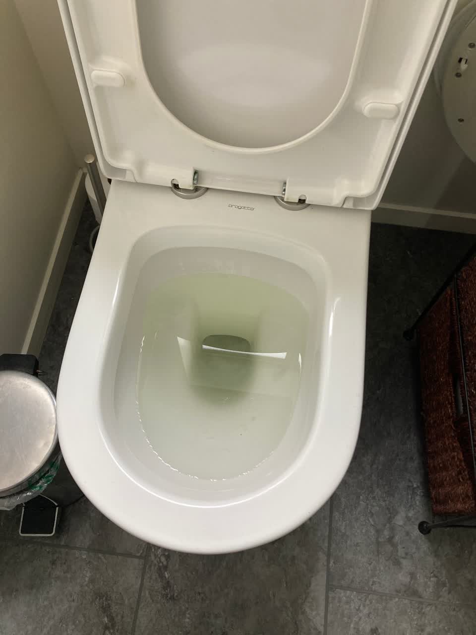 The photograph attached to this flooding report