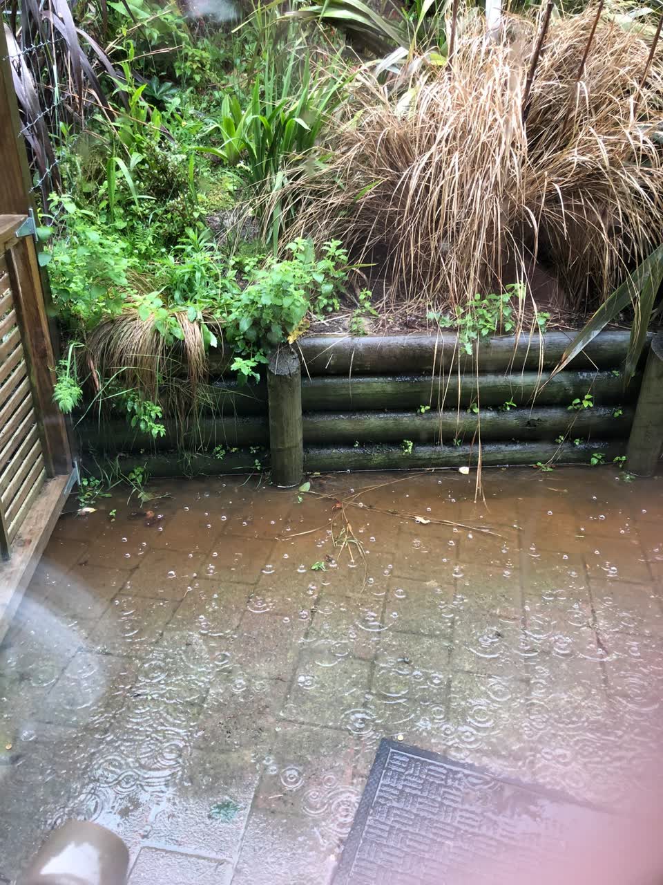 The photograph attached to this flooding report