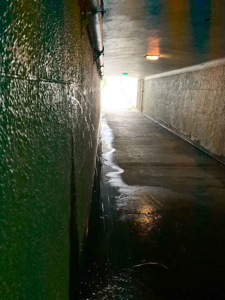 The photograph attached to this wastewater/stormwater report