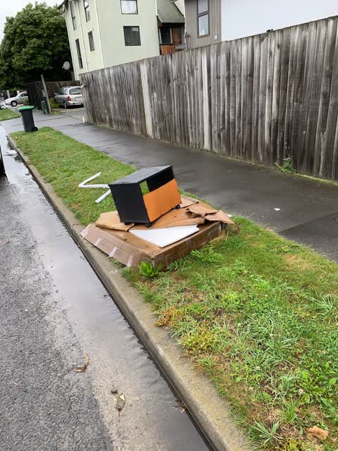 Rubbish/Recycling, a report photo