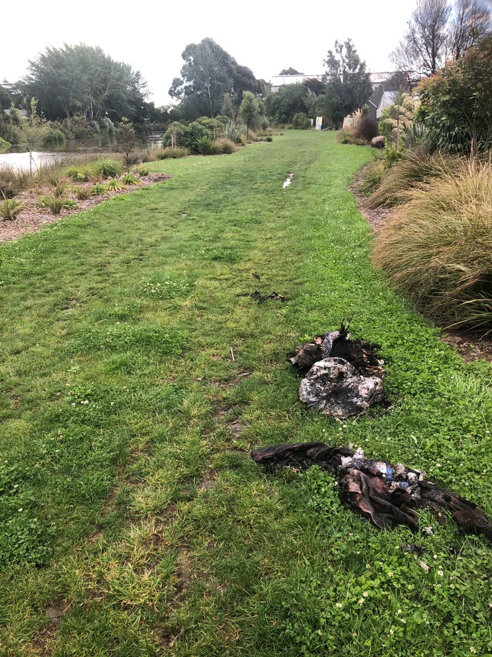 The photograph attached to this parks report