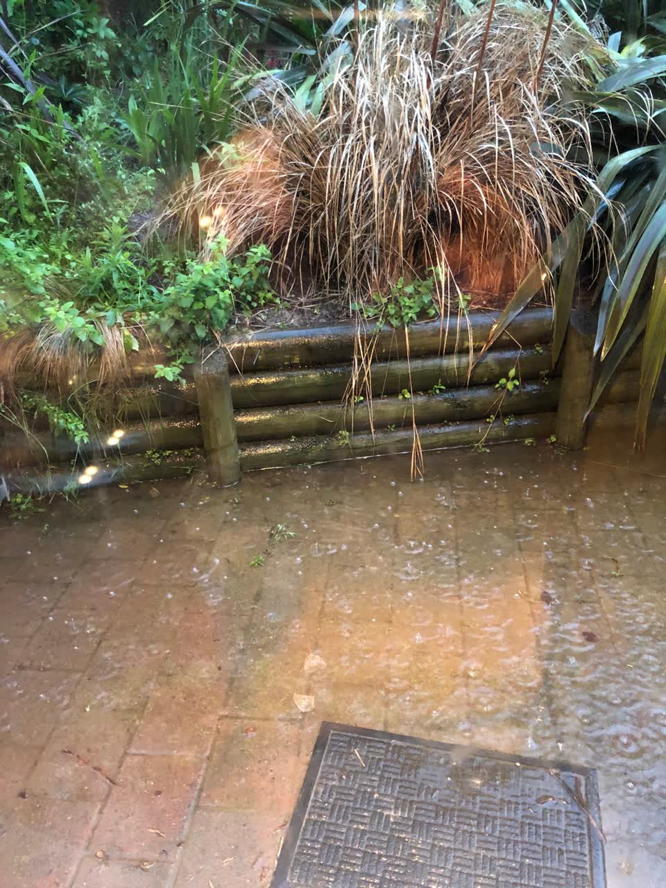 The photograph attached to this flooding report