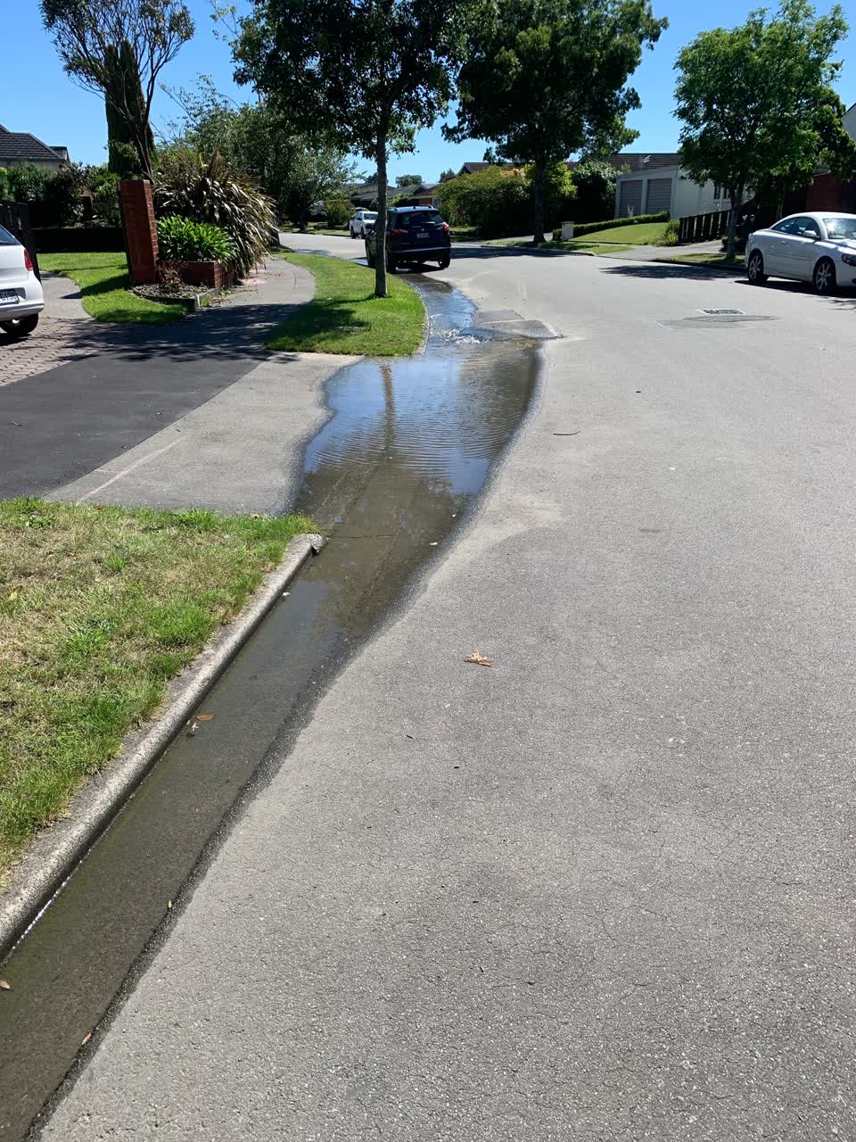 The photograph attached to this water supply report