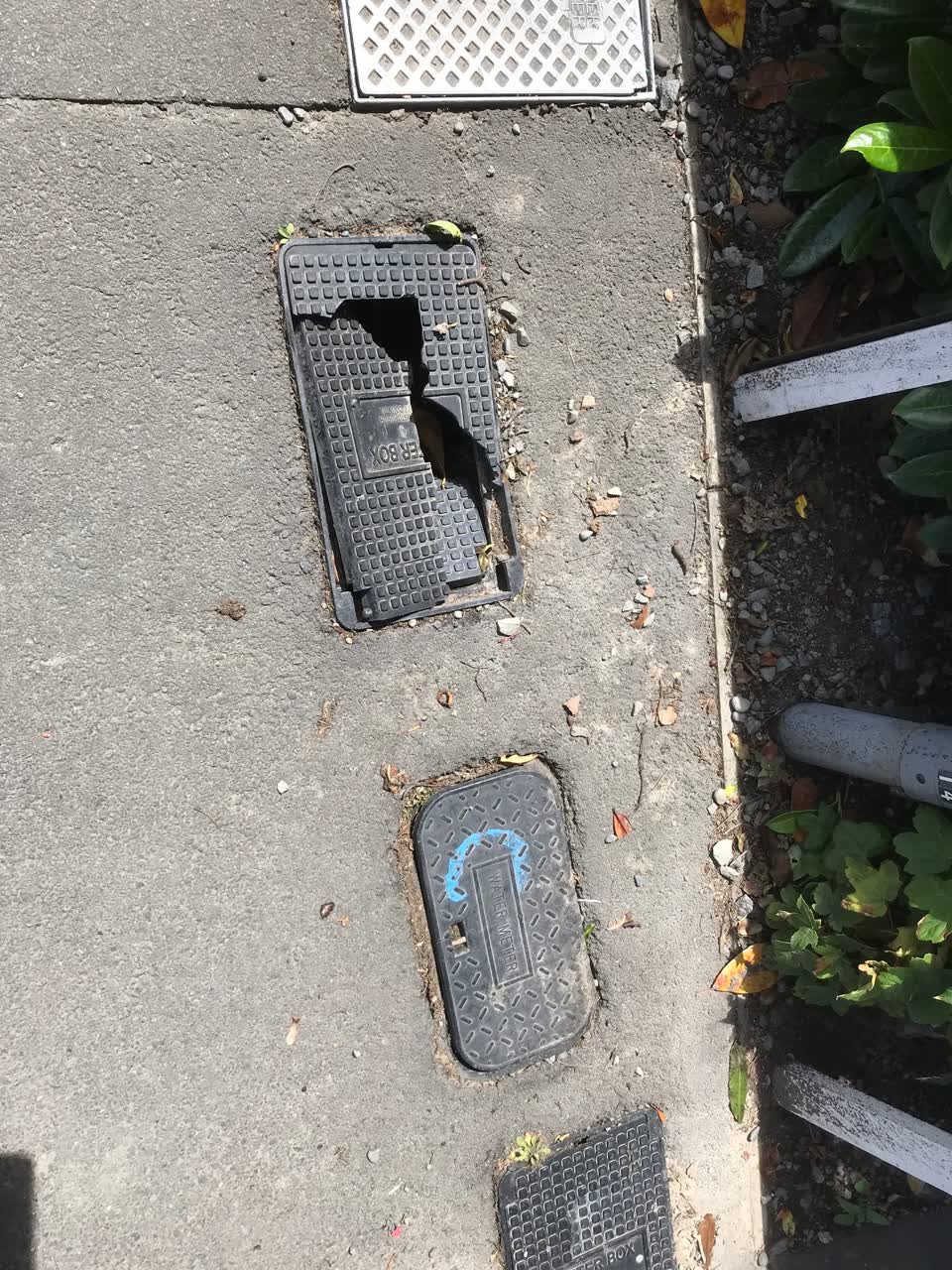 The photograph attached to this wastewater/stormwater report