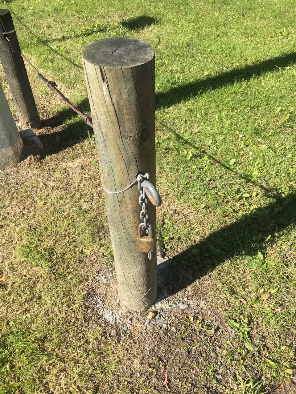 The photograph attached to this parks report