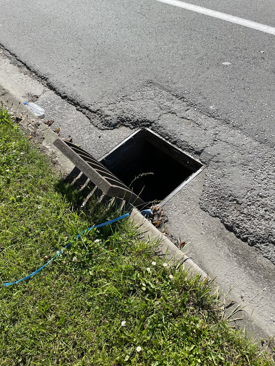 The photograph attached to this wastewater/stormwater report