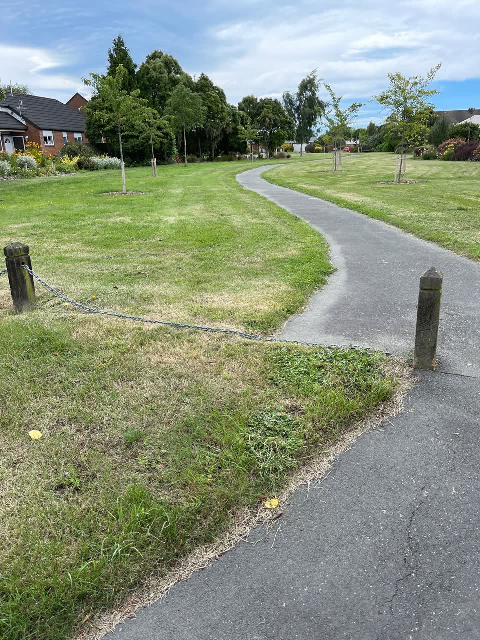 The photograph attached to this parks report