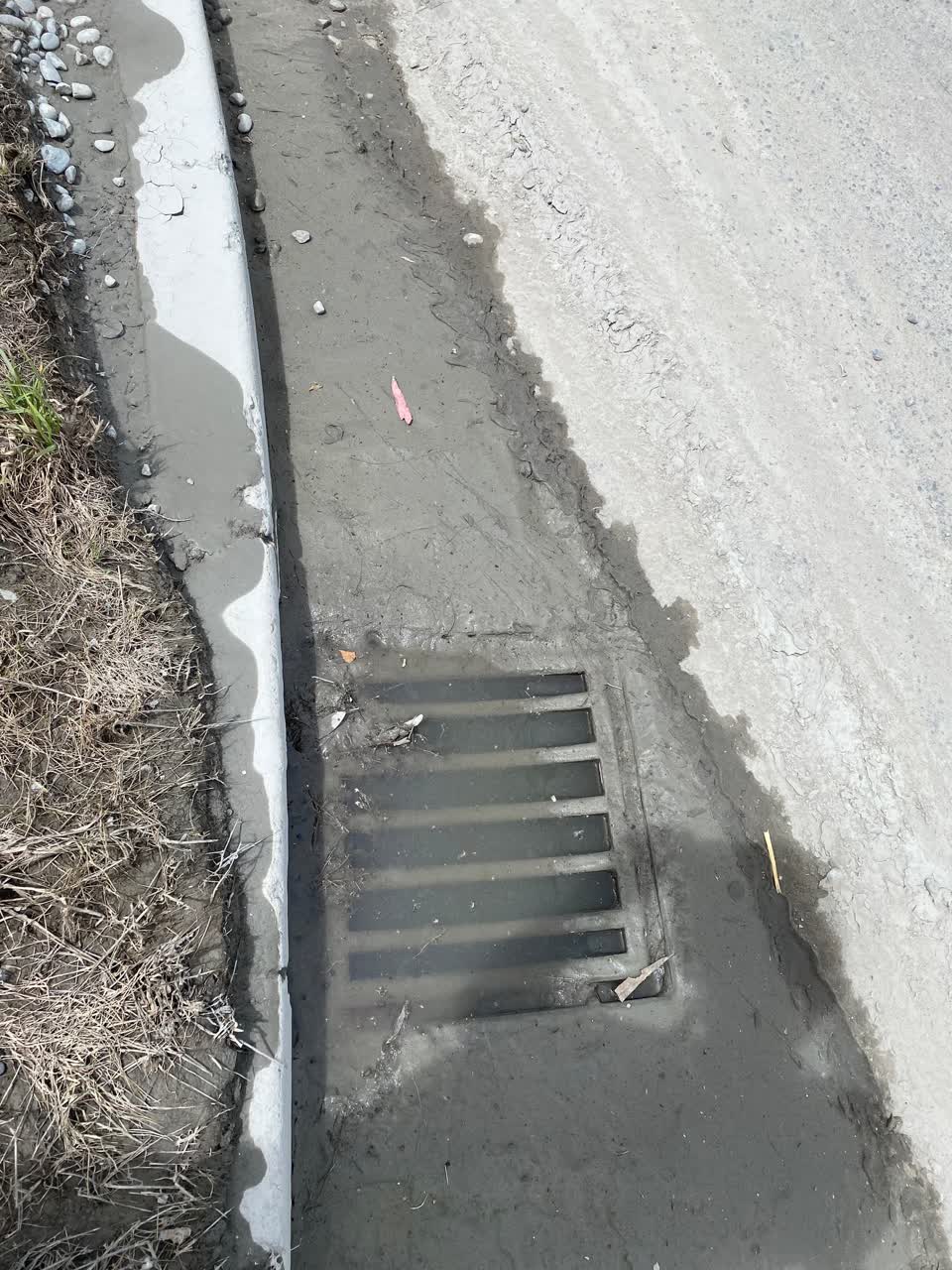 The photograph attached to this wastewater/stormwater report