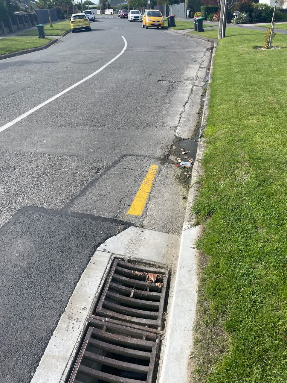 The photograph attached to this wastewater/stormwater report