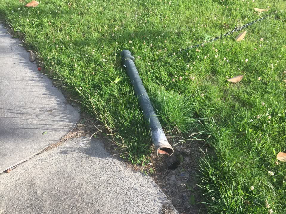 The photograph attached to this parks report