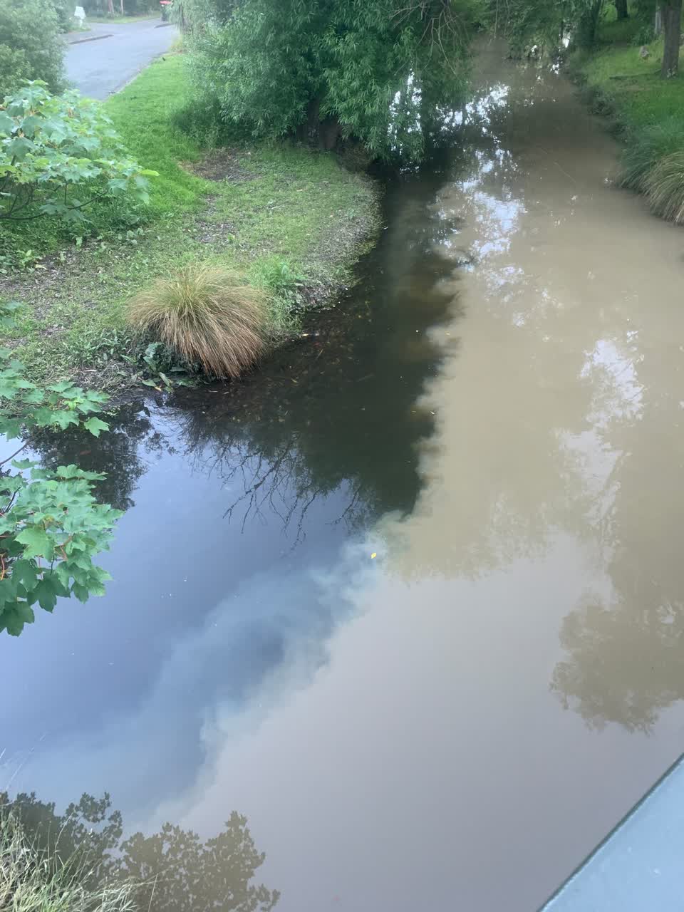 The photograph attached to this wastewater/stormwater report