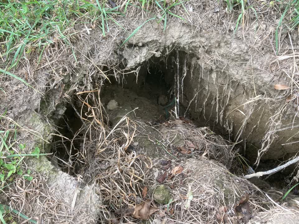 The photograph attached to this wastewater/stormwater report