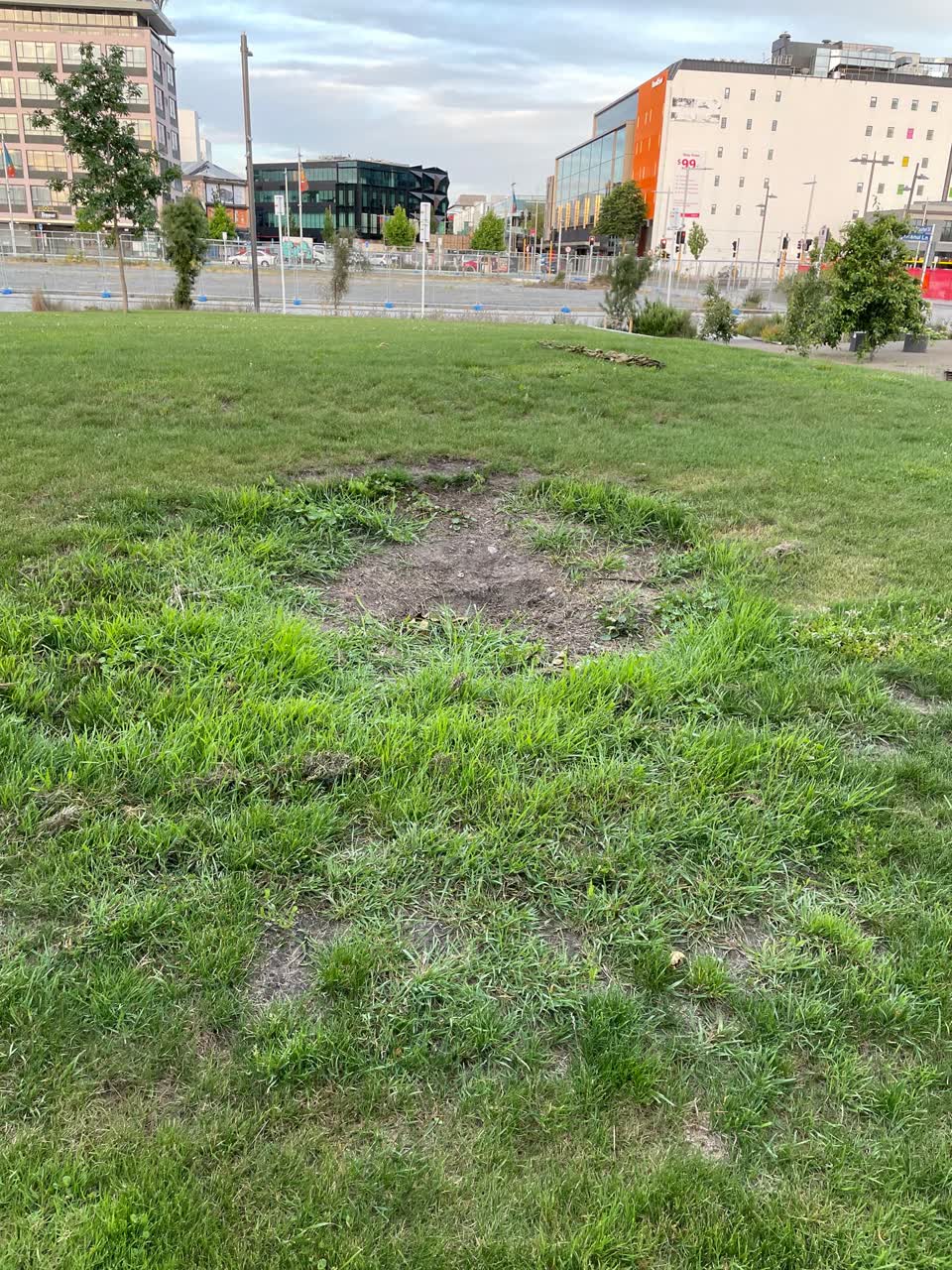 The photograph attached to this parks report