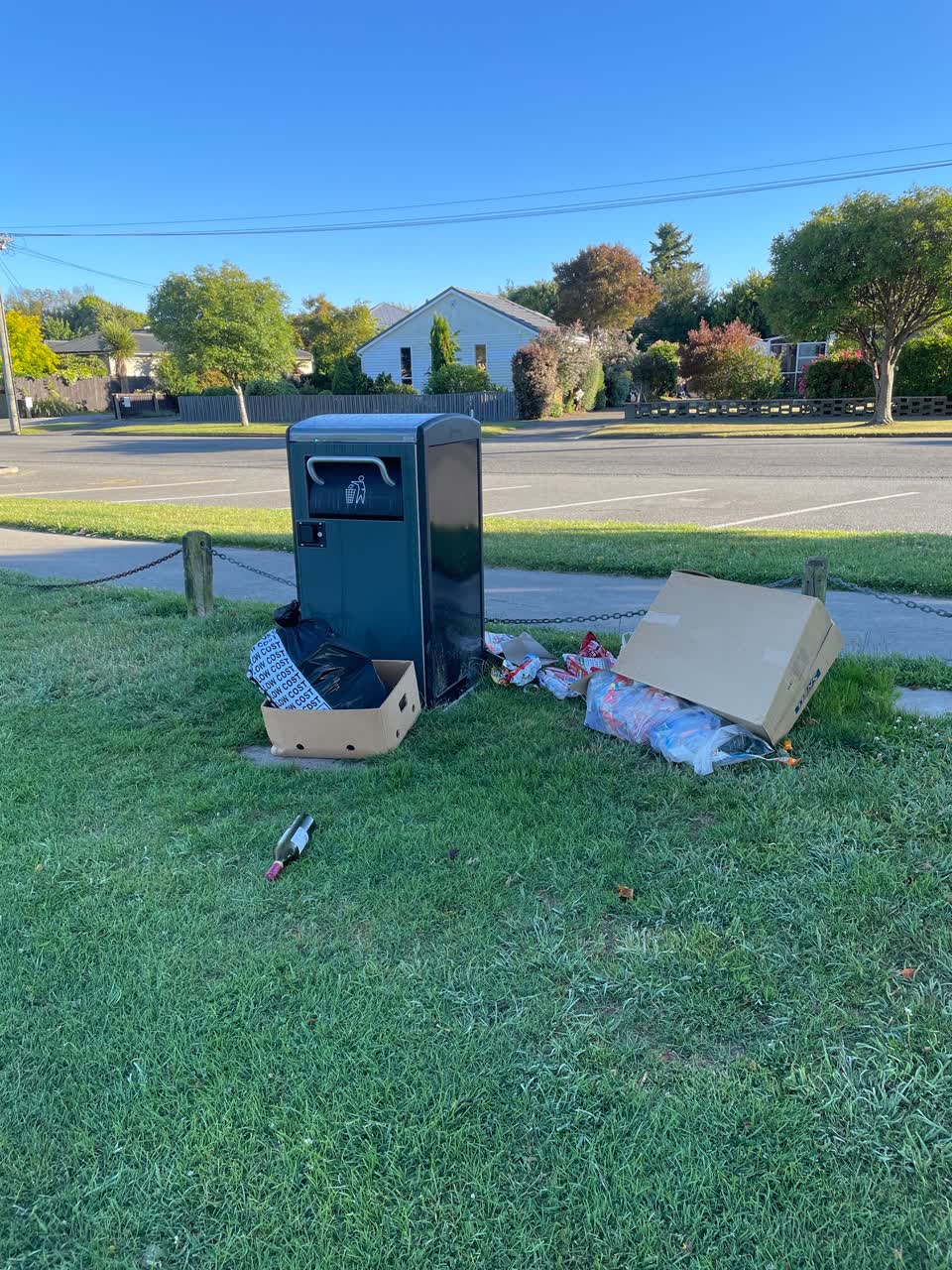 The photograph attached to this parks report
