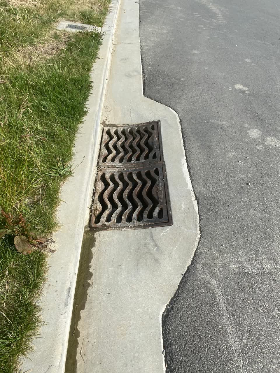The photograph attached to this wastewater/stormwater report