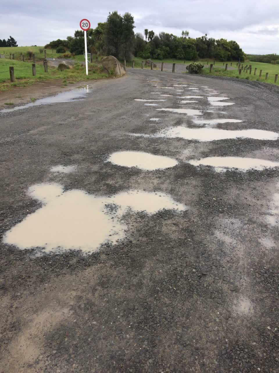 The photograph attached to this parks report