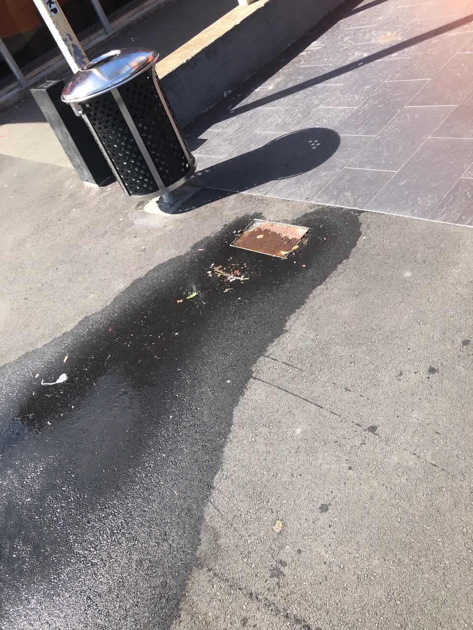 The photograph attached to this water supply report