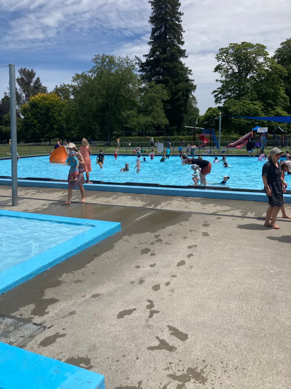 The photograph attached to this parks report