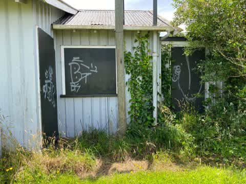 Graffiti, a report photo