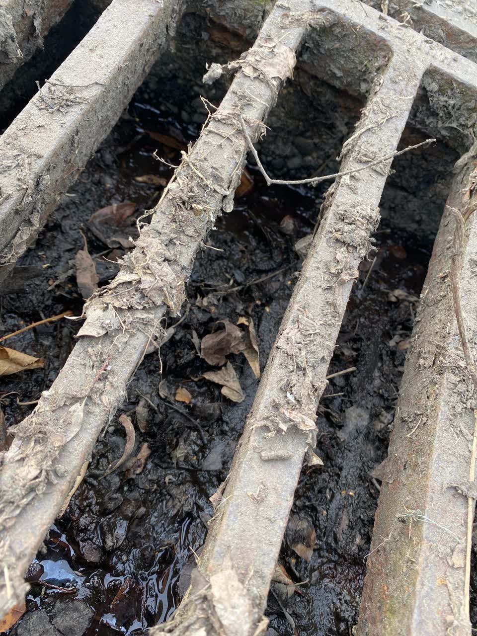 The photograph attached to this wastewater/stormwater report