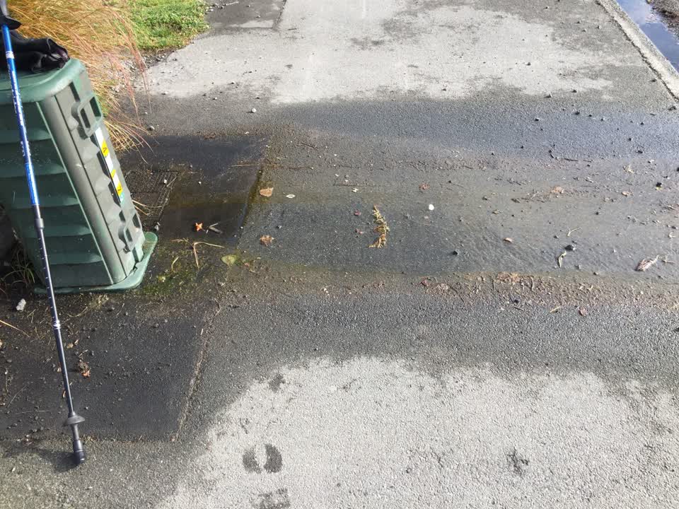 The photograph attached to this water supply report