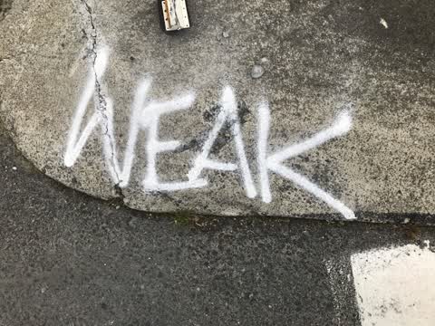 Graffiti, a report photo