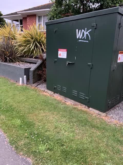 Graffiti, a report photo