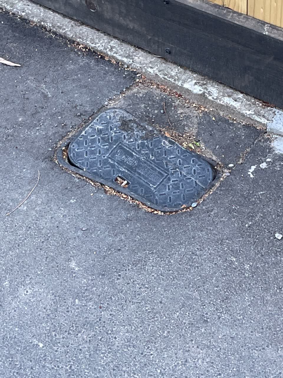 The photograph attached to this water supply report