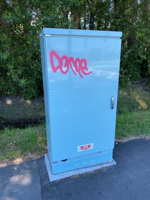 Graffiti, a report photo