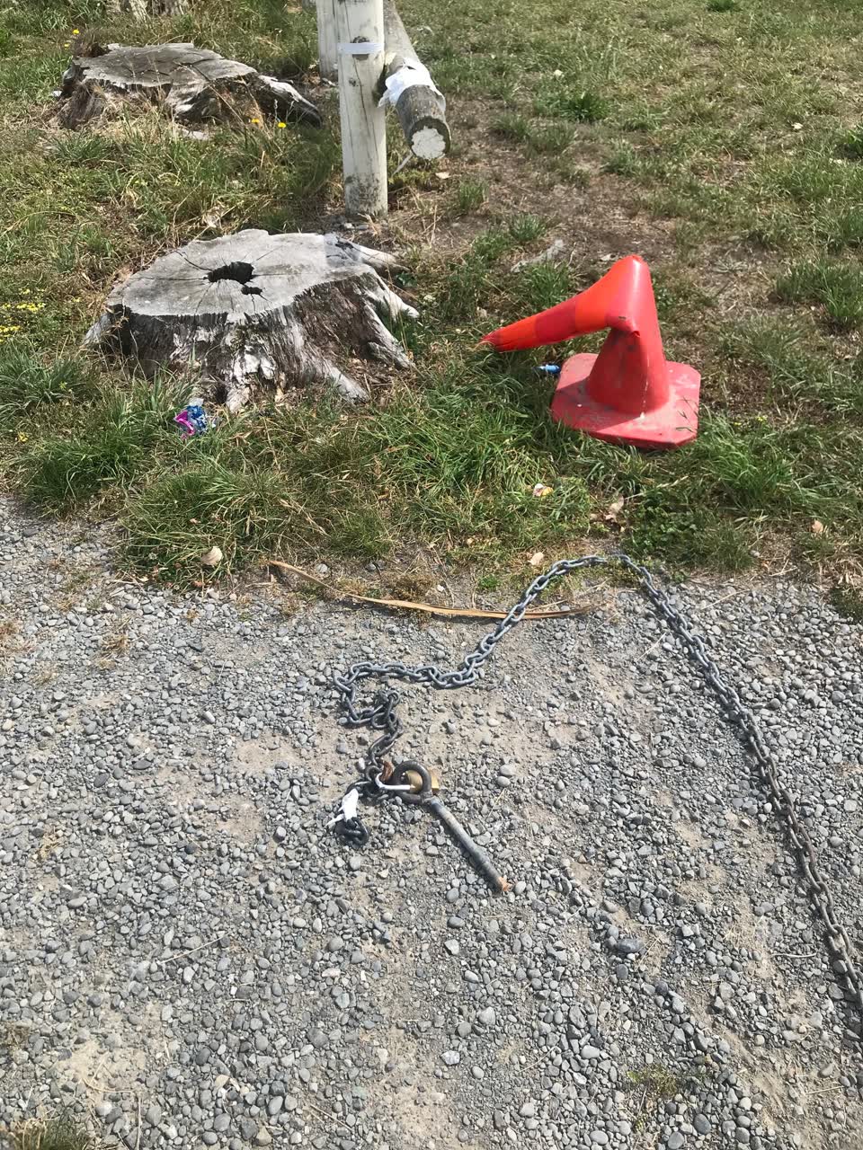 The photograph attached to this parks report