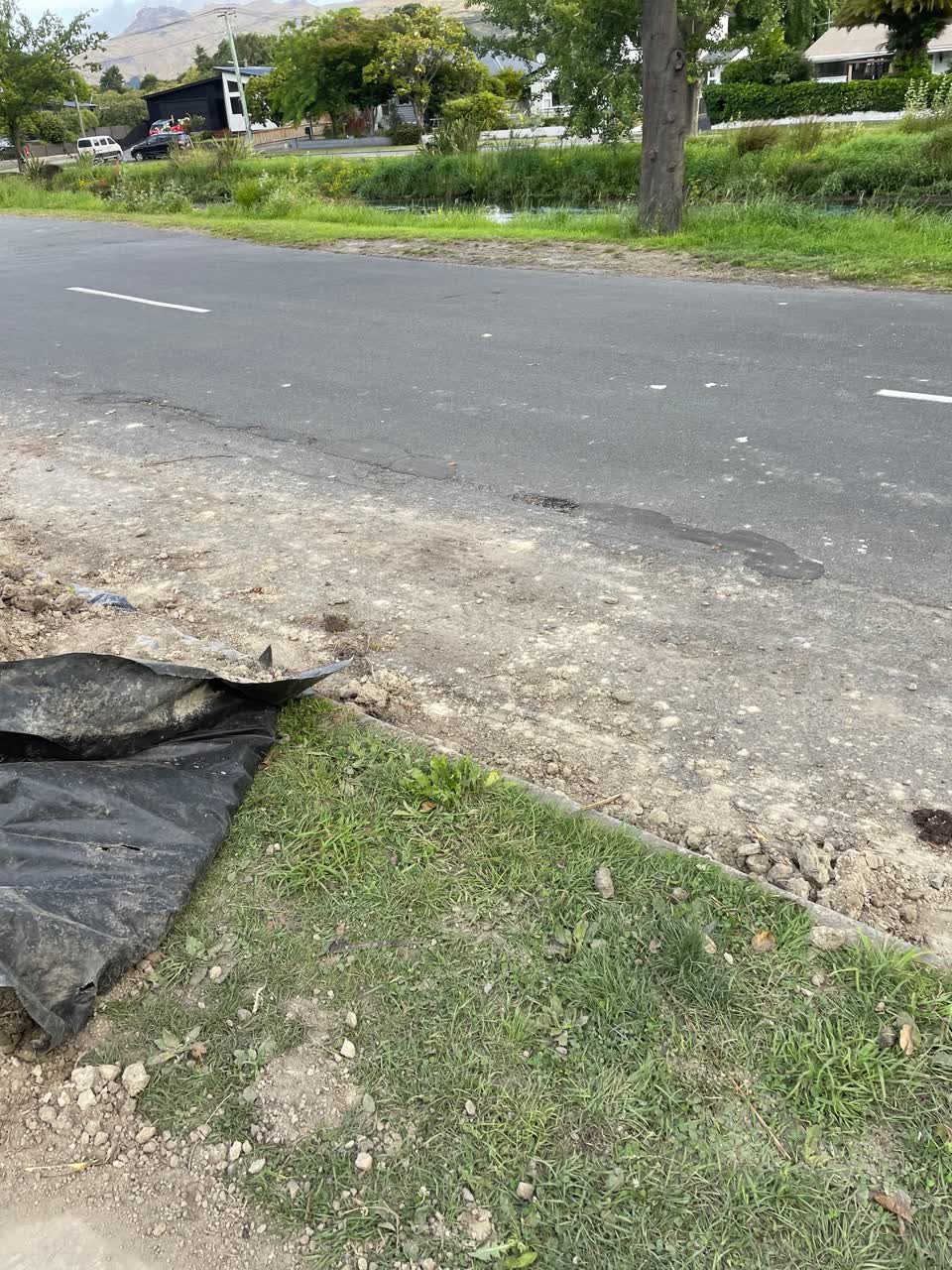 The photograph attached to this wastewater/stormwater report