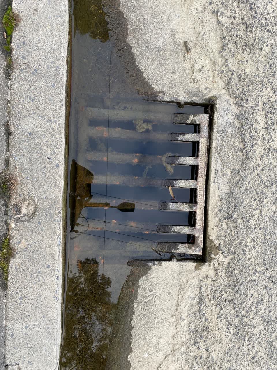 The photograph attached to this wastewater/stormwater report