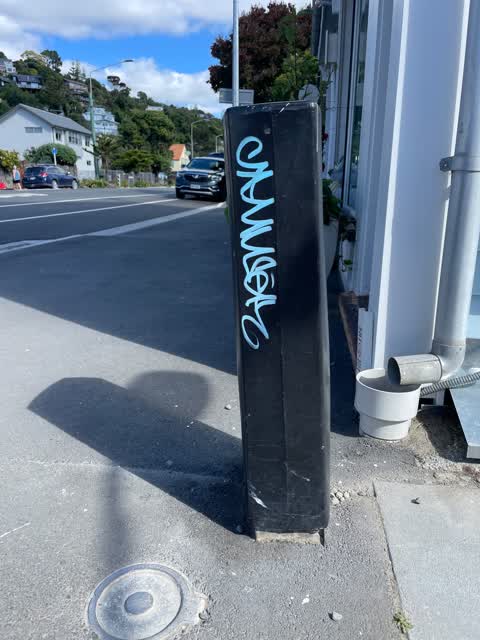 Graffiti, a report photo