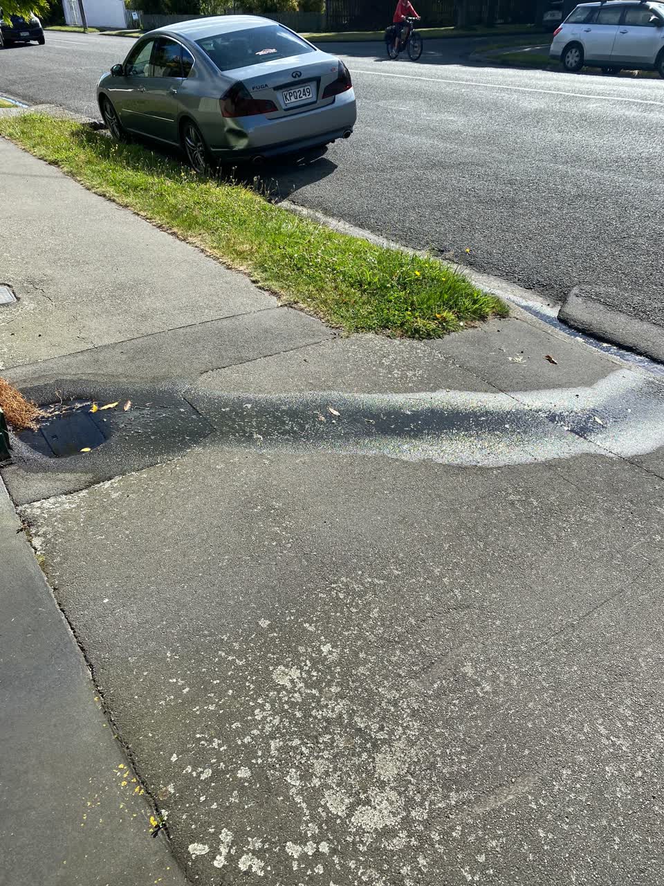 The photograph attached to this water supply report