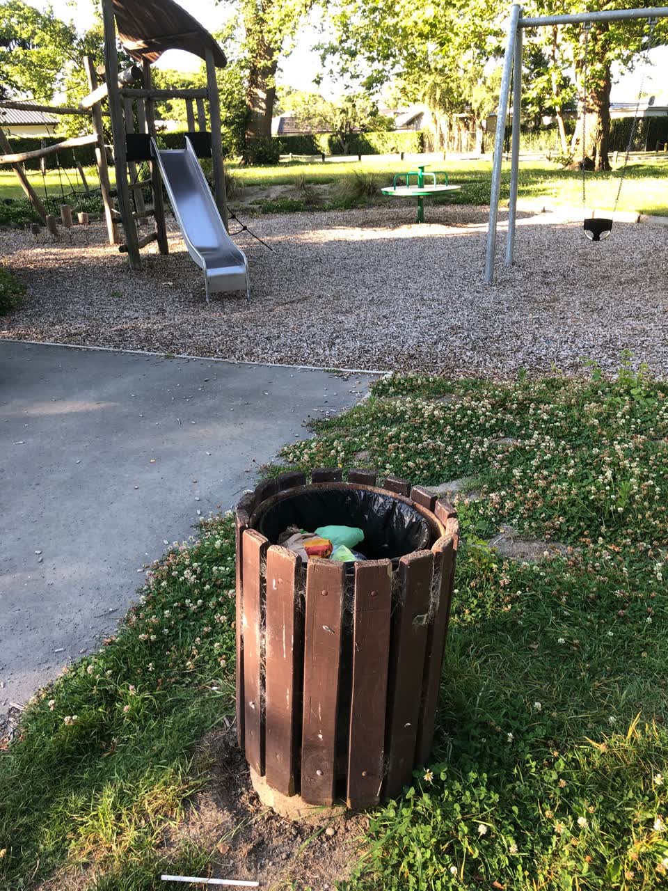 The photograph attached to this parks report