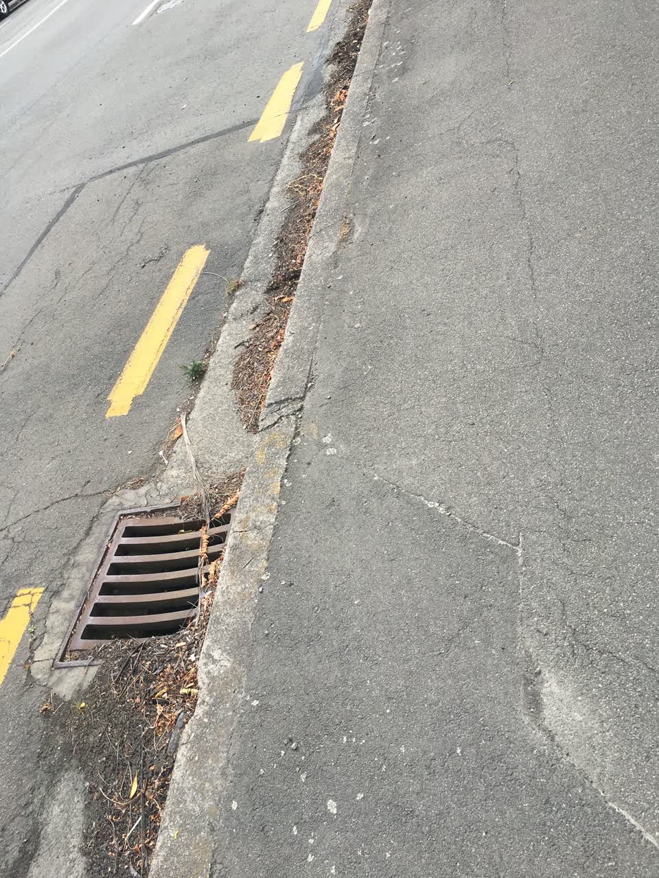 The photograph attached to this wastewater/stormwater report