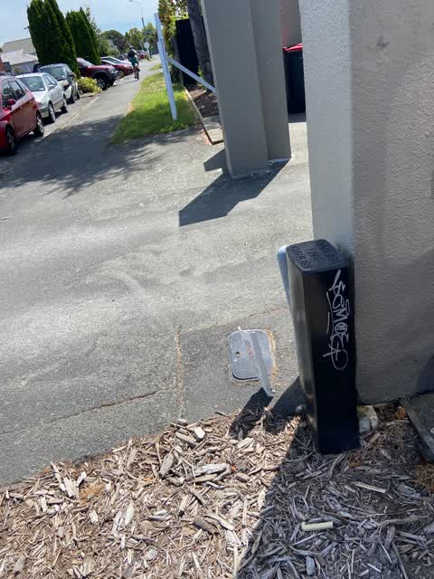 Graffiti, a report photo
