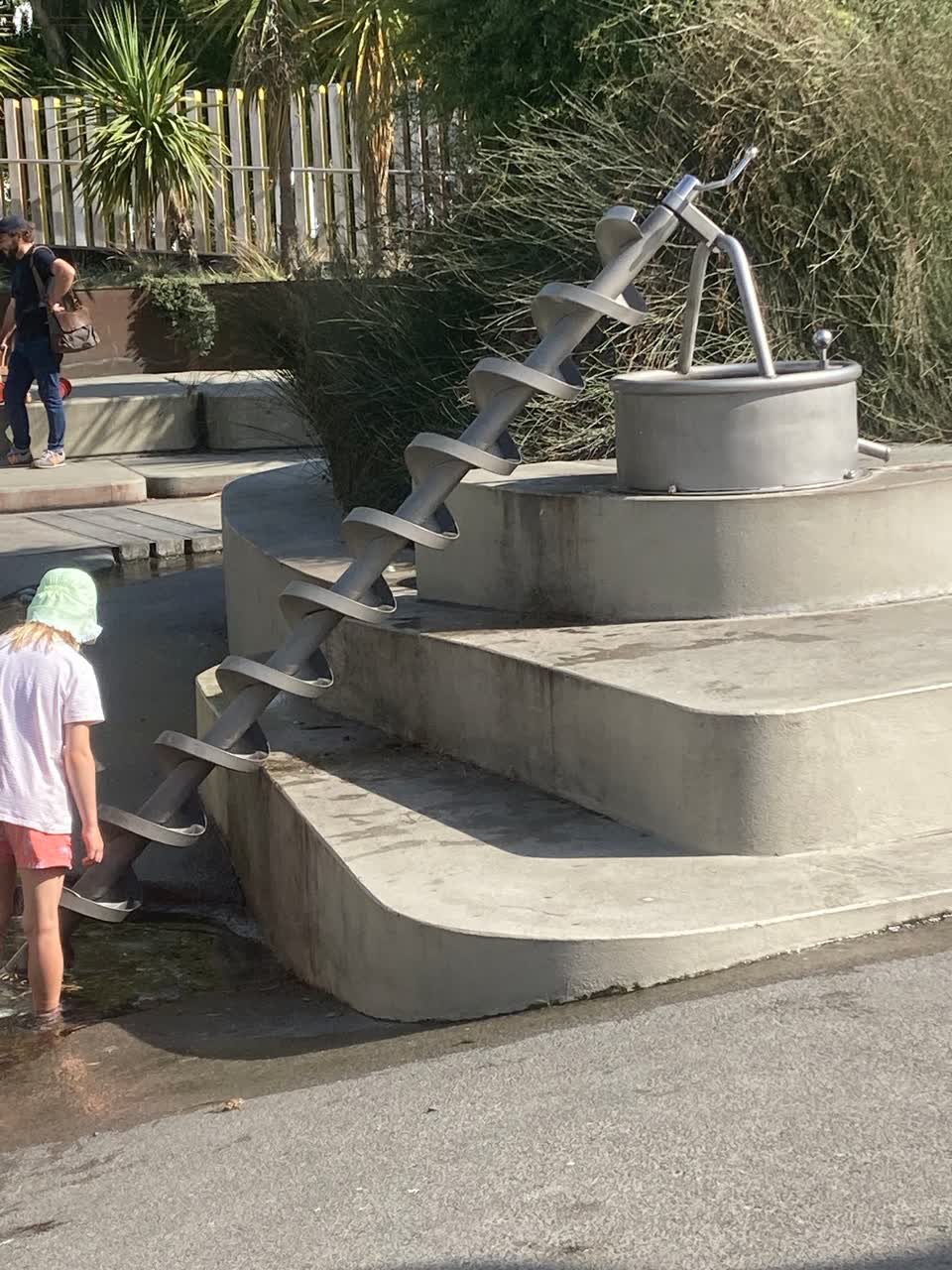 The photograph attached to this parks report