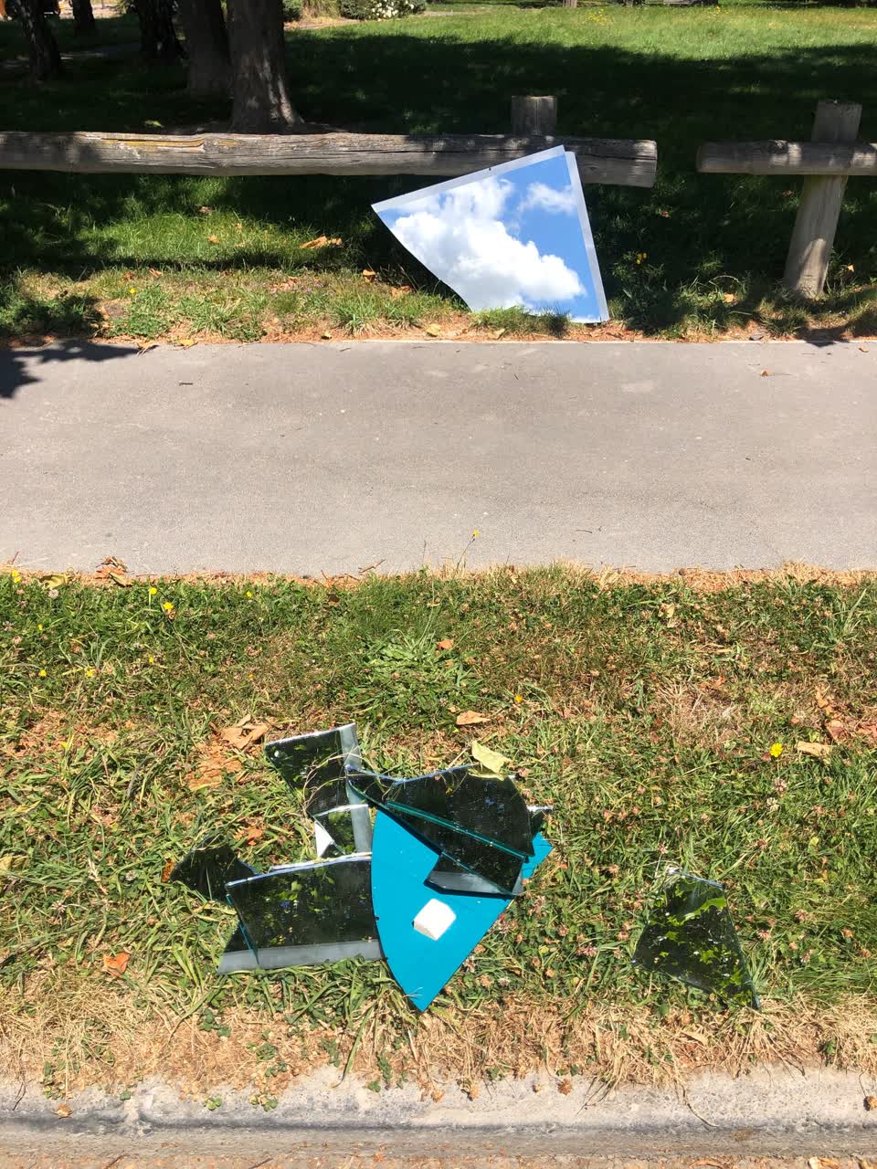 The photograph attached to this parks report