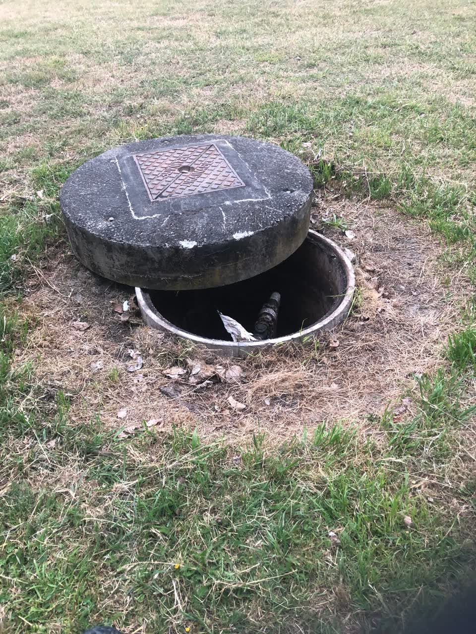 The photograph attached to this wastewater/stormwater report