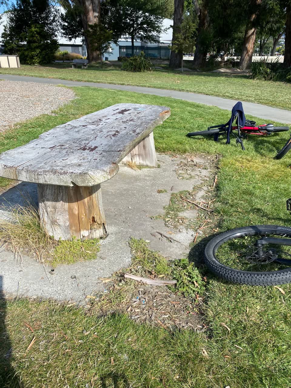 The photograph attached to this parks report