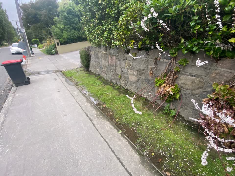 The photograph attached to this water leak report