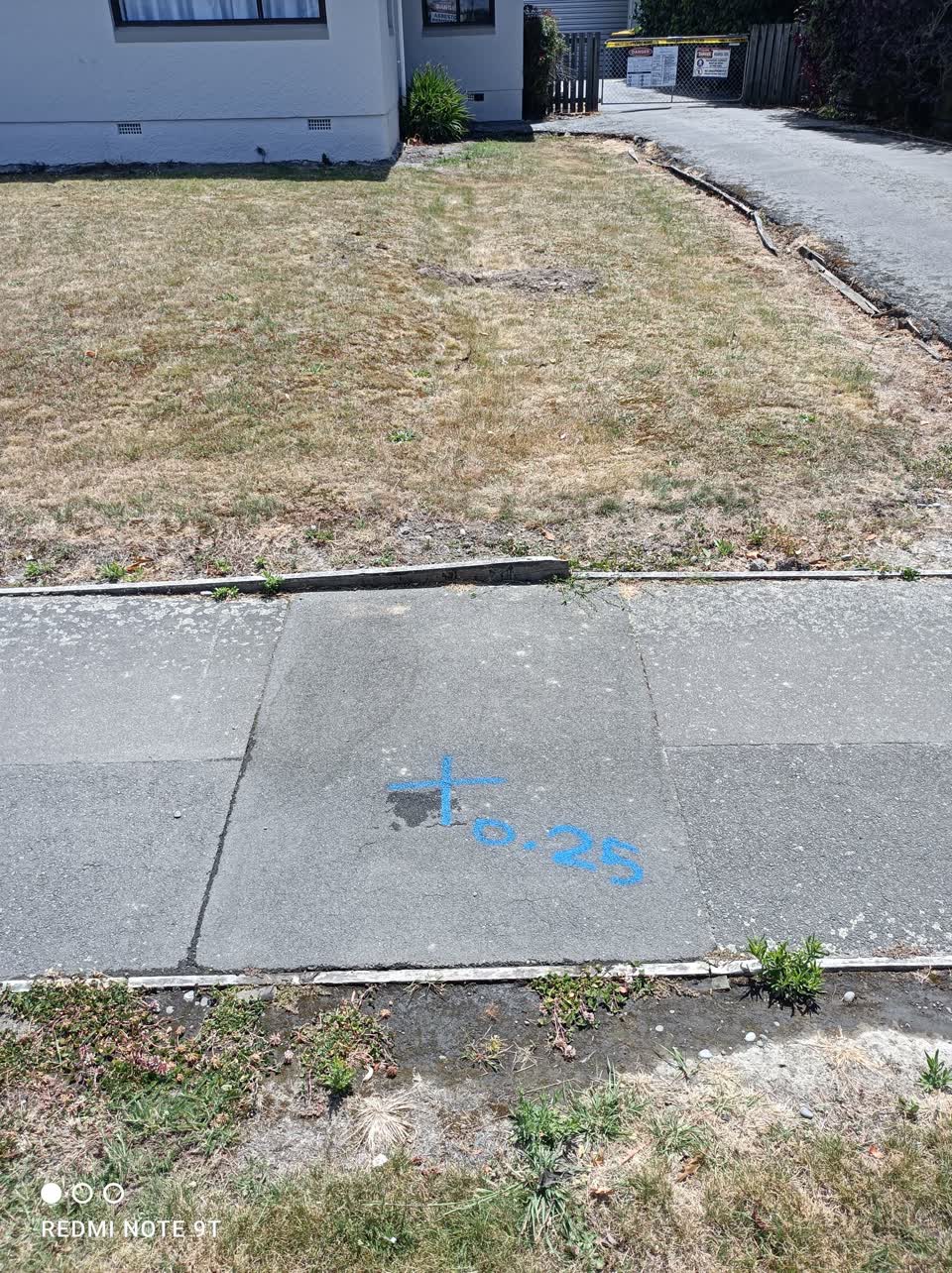 The photograph attached to this wastewater/stormwater report
