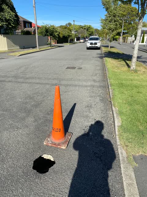 Roading/Streets, a report photo