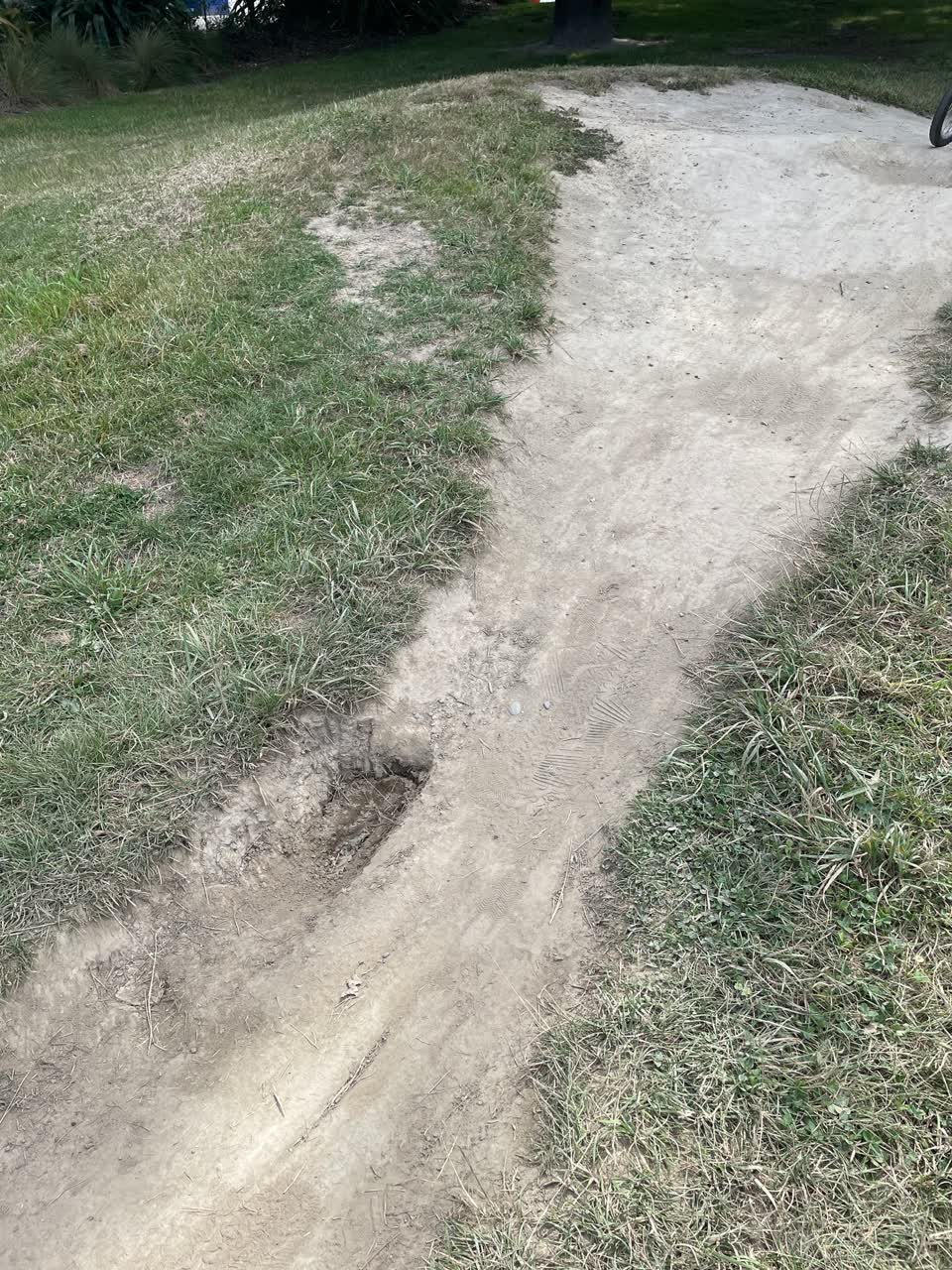 The photograph attached to this parks report