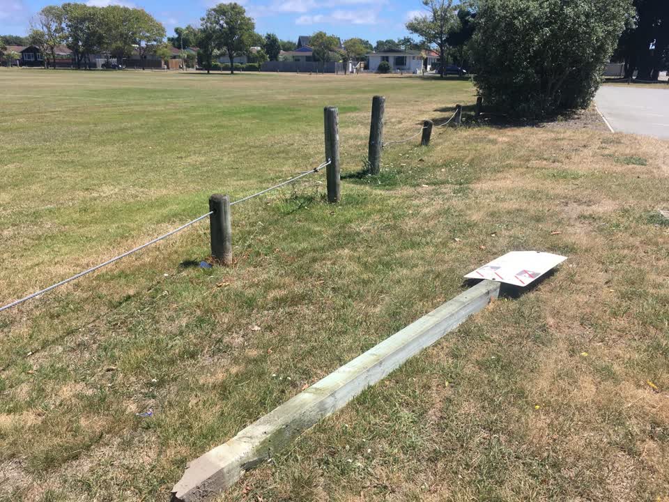 The photograph attached to this parks report