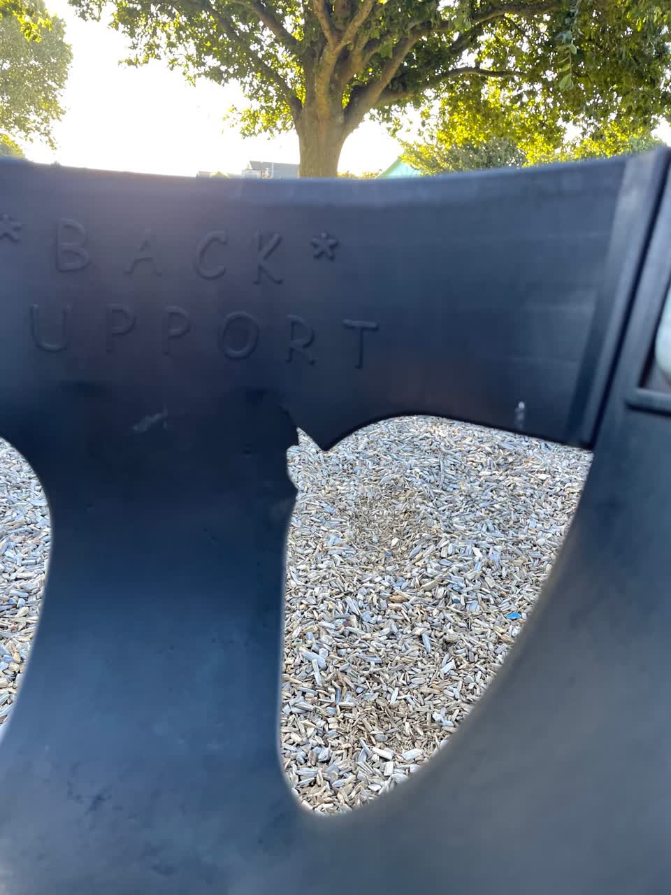 The photograph attached to this parks report