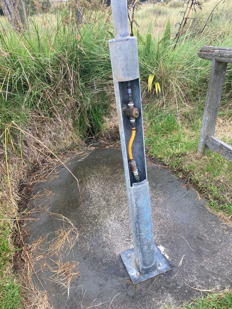 The photograph attached to this parks report