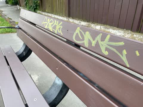 Graffiti, a report photo
