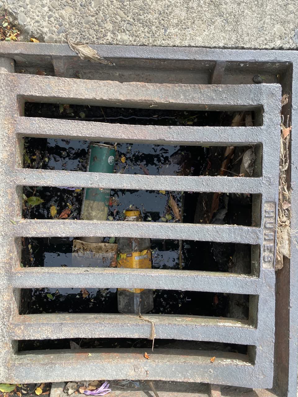 The photograph attached to this wastewater/stormwater report